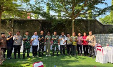 Danrem 031/Wira Bima Lakukan Silaturahmi ke Kabupaten Pelalawan