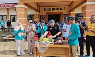 Semarak HUT ke-26 Kuansing: Warga Sentajo Raya Antusias Ikuti Senam Massal