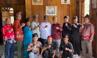 Silahturahmi Hulubalang  Di Rumah Singgah Wazir Besar Kerajaan Pelalawan Datuk Engku Raja Lela Putra