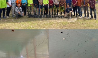 BEM ITP2i Sukses Melaksanakan Gerakan Mahasiswa Menanam Beraliansi dengan IPMKL di Desa Segati