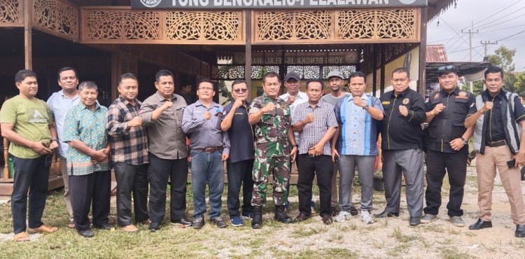 Silahturahmi Dan Kopi Morning Bersama Perwira Penghubung Kabupaten Pelalawan Kodim 0313/KPR