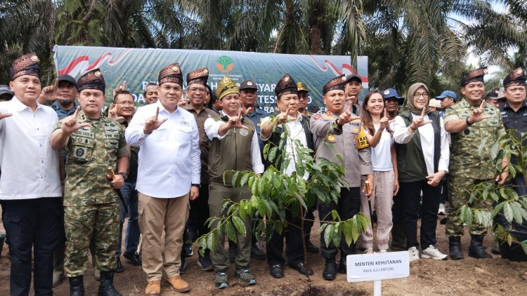 Wujudkan Green Policing, Kapolda Riau Ajak Seluruh Stakeholder Berkolaborasi Menjaga Hutan