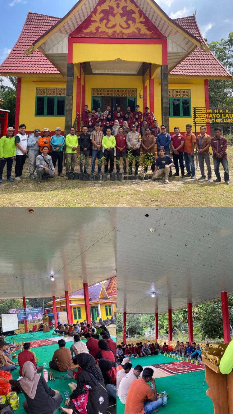 BEM ITP2i Sukses Melaksanakan Gerakan Mahasiswa Menanam Beraliansi dengan IPMKL di Desa Segati