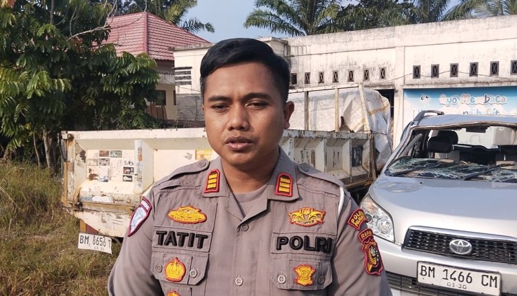 Laka Di Jalan Koridor RAPP KM 10, Berikut Penjelasan Kasat Lantas Polres Pelalawan