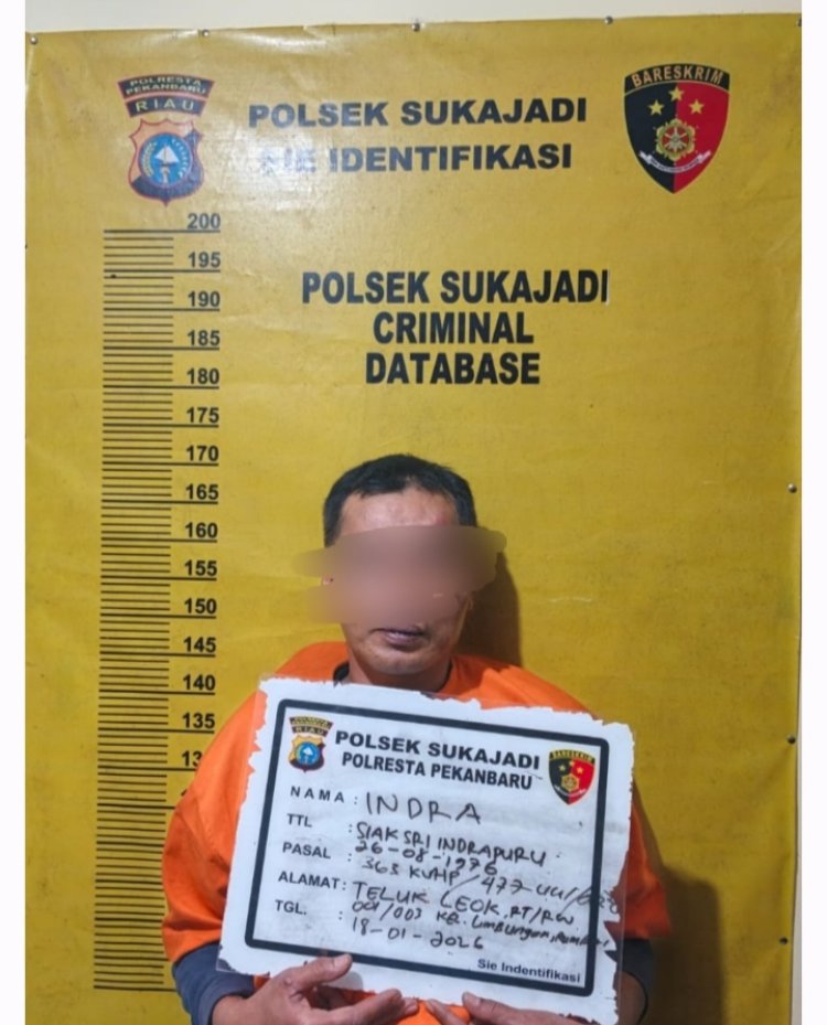 Tidak Cukup Lama, Polsek Sukajadi Berhasil Meringkus Tindak Pidana Pencurian Sepeda Motor