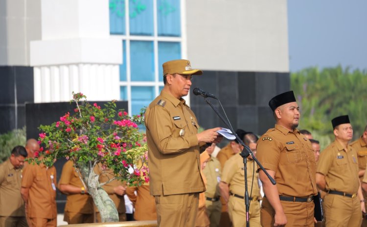 Wawako Markarius Dorong ASN Pemko Pekanbaru Tingkatkan Kinerja Pelayanan Publik