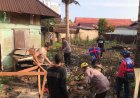 Kapolsek Sukajadi Pimpin Goro Secara Serentak Di Wilayah Kecamatan Sukajadi