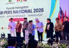 HPN 2026: Wako Pekanbaru Agung Nugroho Dinobatkan Tokoh Peduli Olahraga