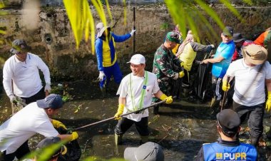 Goro Massal Pekanbaru Bersih, Target 900 Km Drainase