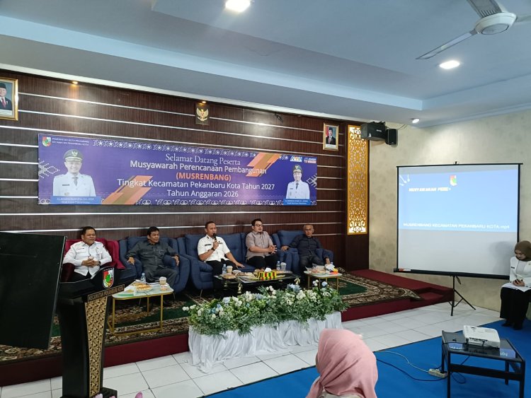 Wali Kota Agung: Musrenbang Pekanbaru Kota 2026 Harus Dirasakan Langsung Warga
