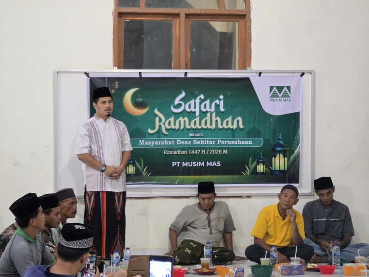 Safari Ramadhan Tahun 2026 Penuh Berkah,PT MUSIM MAS Salurkan Bantuan 750 Paket Sembako