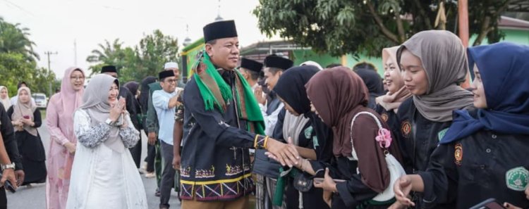Safari Ramadan di Desa Sukamaju, Pemkab Kuansing Dorong Peningkatan PAD dan Pembangunan Infrastruktur