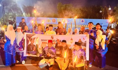 Semarak Pawai Takbir Keliling Iduladha 1447 H, Setwan DPRD Kota Pekanbaru Turunkan 50 Peserta dan Mobil Hias