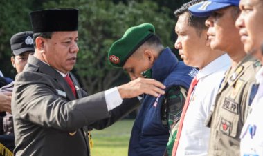 Pengukuhan Satgas Anti Narkoba, Pemkab Kuansing Deklarasikan Daerah Bersih Narkoba