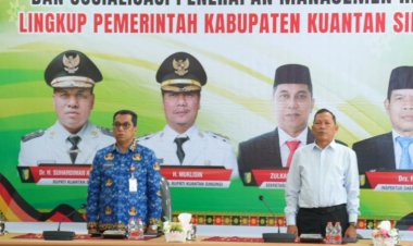 Perkuat Tata Kelola, Pemkab Kuansing Laksanakan Penilaian SPIP dan Sosialisasi Manajemen Risiko