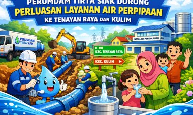 Perumdam Tirta Siak Siapkan Langkah Perluas Akses Air Bersih ke Tenayan Raya dan Kulim