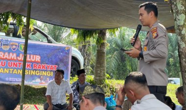 Lewat Program JALUR, Kapolres Kuansing Ajak Warga Perangi Narkoba dan Gunakan Layanan 110