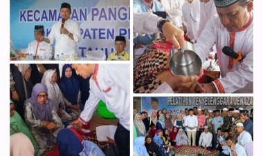 Husni Tamrin Gelar Pelatihan Mandikan Jenazah Cetak Generasi Umat Di Kediaman