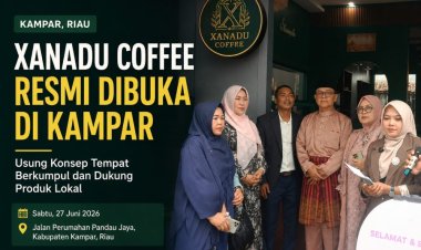 Di Hadiri Tokoh Riau Xanadu Coffee Resmi Dibuka di Kampar, Usung Konsep Ruang Berkumpul dan Promosi Produk Lokal