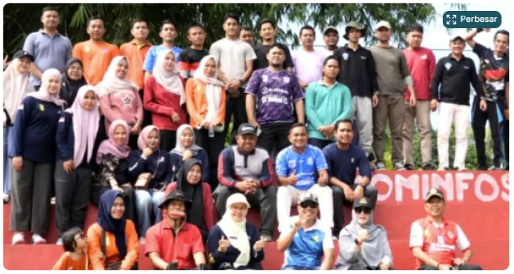 Sambut MTQ Riau ke-44, Bupati Kuansing Kerahkan Seluruh OPD Gelar Gotong Royong Massal