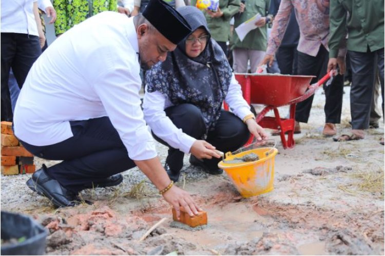 Bupati Siak Resmikan Pembangunan Rumah Singgah Kesehatan Gratis untuk Pasien Kurang Mampu