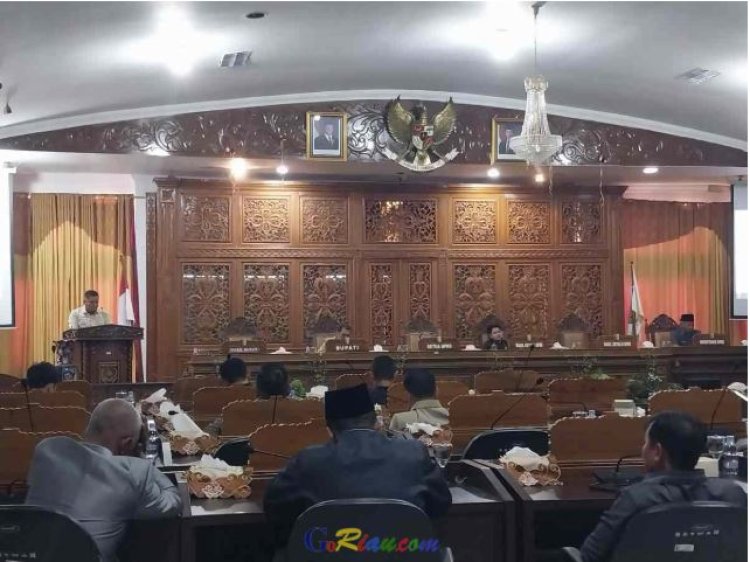 Sejumlah Fraksi DPRD Kuansing Tolak Penambahan OPD Baru, Khawatir Defisit APBD Membengkak