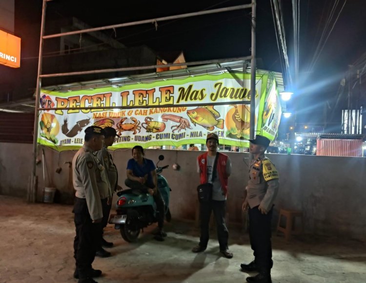 Personil Polsek Pangkalan Kerinci Giat Patroll C 3 (Curat, Curas Dan Curanmor)