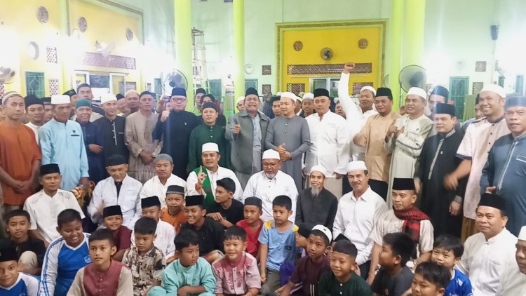 Gerakan Sholat Subuh Berjamaah Bersama Wabup Husni Tamrin Dipadati Ratusan Jamaah, Ajak Perkuat Ukhuwah Islamiah