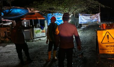 Personil Polsek Pangkalan Kerinci Berikan Himbauan kepada Petugas Agar Tidak Melakukan Pungli