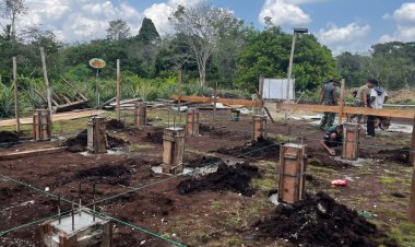 Kemanunggalan TNI dan Rakyat, Pembangunan RTLH Bapak Zaini di TMMD ke-129 Kodim 0313/Kpr Terus Digesa