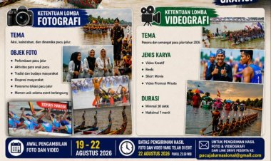 Lomba Fotografi dan Videografi Pacu Jalur Nasional 2026 Dibuka Gratis, Terbuka untuk Umum