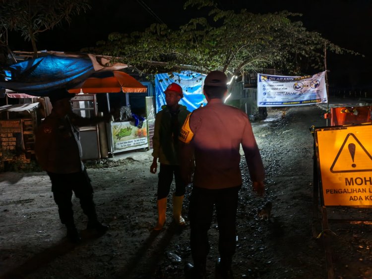 Personil Polsek Pangkalan Kerinci Berikan Himbauan kepada Petugas Agar Tidak Melakukan Pungli