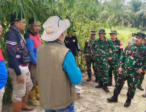 Tim Mabes TNI Gencar Sosialisasikan Pencegahan Karhutla dan Perkuat Kearifan Lokal
