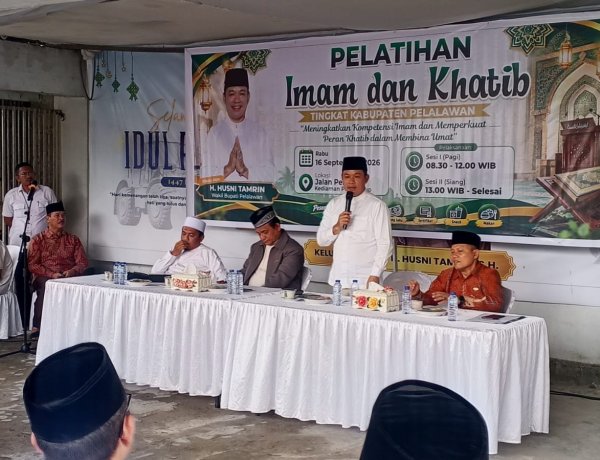 Dorong Generasi Muda Jadi Imam dan Khatib, Wabup Husni Tamrin Gelar Pelatihan Tingkat Kabupaten