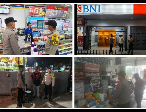 Polsek Pangkalan Kerinci Gencar Patroli Cegah C3 dan Cooling System Ciptakan Kamtibmas Kondusif