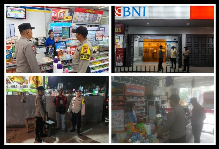 Polsek Pangkalan Kerinci Gencar Patroli Cegah C3 dan Cooling System Ciptakan Kamtibmas Kondusif