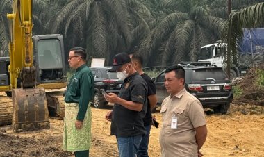 Wabup H Husni Tamrin Tinjau Pembangunan Masjid TARO Al-Jannah, Usung Arsitektur Khas Melayu