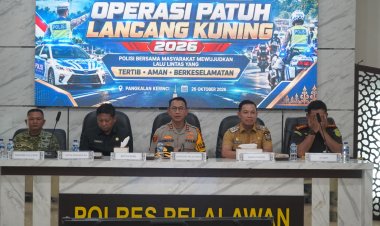 Wabup Husni Tamrin Hadiri Apel Operasi Patuh Lancang Kuning 2026, Dorong Keselamatan Berlalu Lintas di Pelalawan