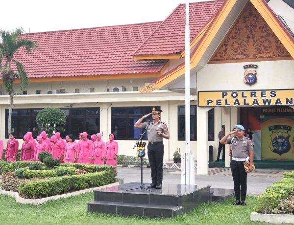 Kapolres Pelalawan Resmi Lantik AKP Zulhendra SH, MM Kapolsek Pangkalan Kerinci