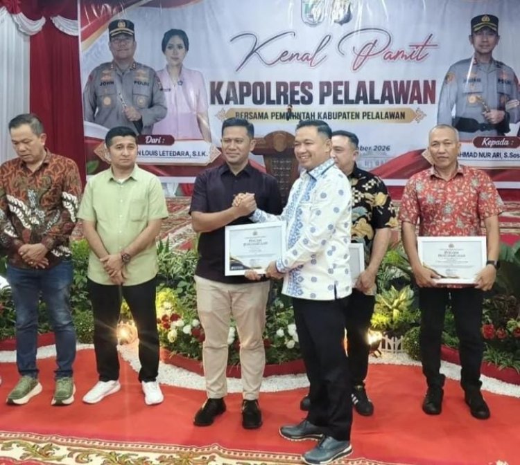PT Musim Mas Raih Penghargaan Pencegahan karhutla dari Kapolres Pelalawan Dalam Momentum Pamit Kenal Pimpinan Baru