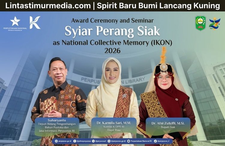 Syair Perang Siak IKON 2026, Pemkab Siak Gelar Seminar