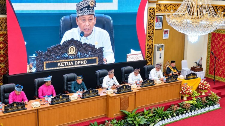 Rapat Paripurna HUT Ke 27 Tahun Kabupaten Pelalawan, Ketua DPRD Ajak Lanjutkan Pembangunan